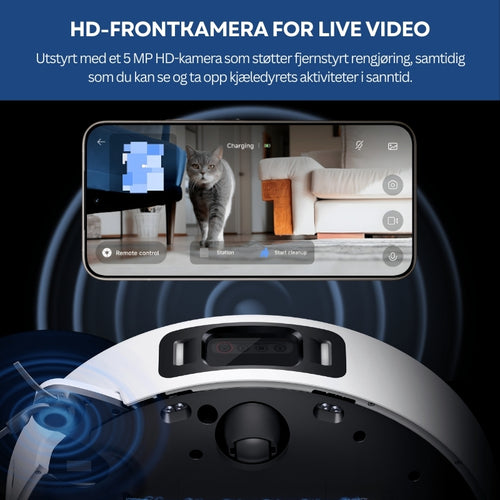 3 i 1 Støvsuger og Mopperobot